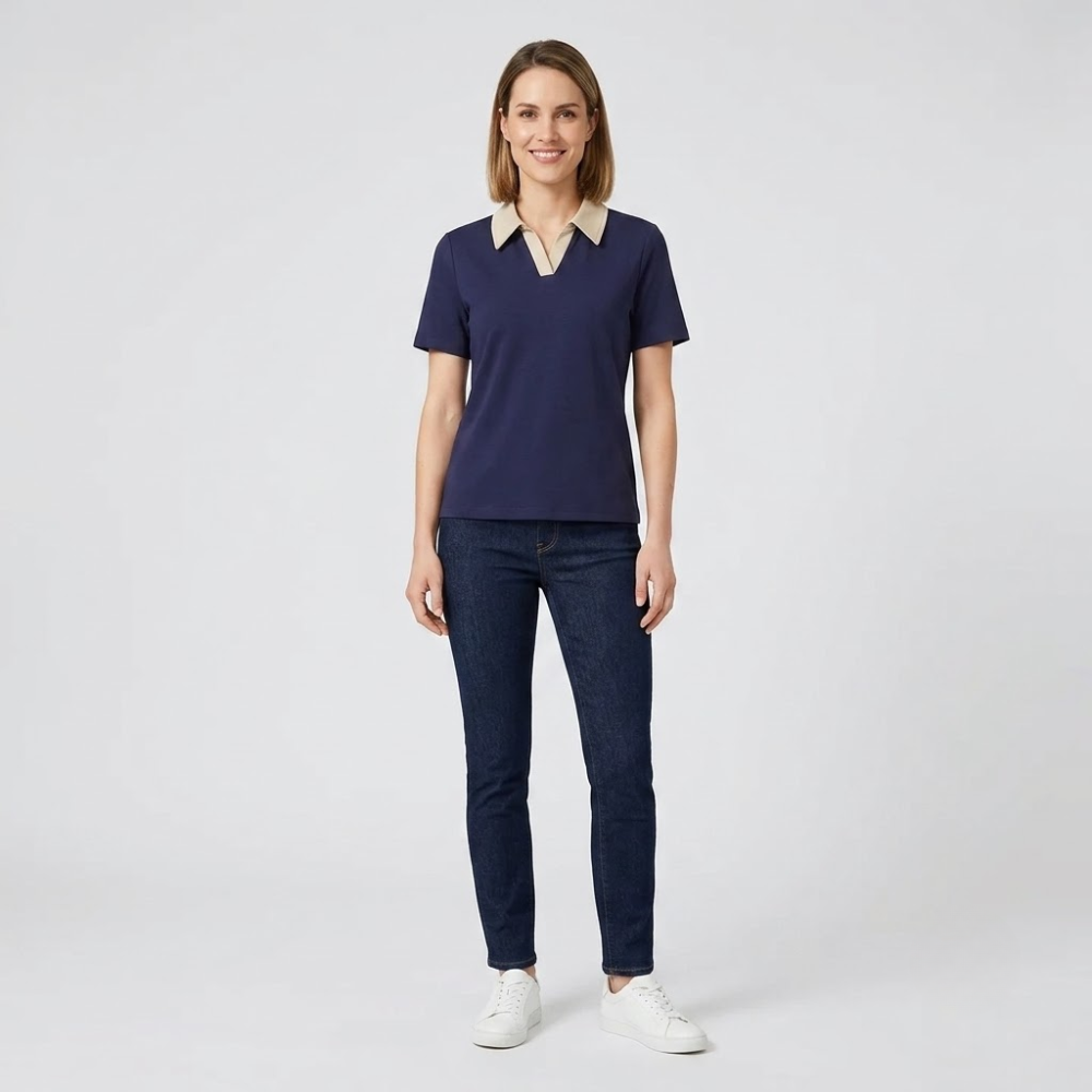 Julian Panel Polo Shirt