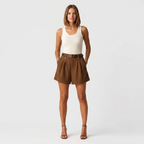 Charlotte Pleated Tailored Shorts