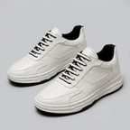 Marco Leather Lace-Up Sneakers