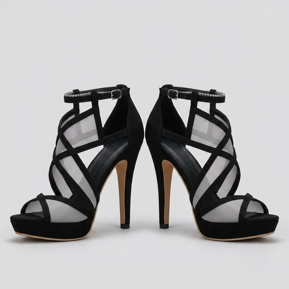Lyra Mosaic Heels