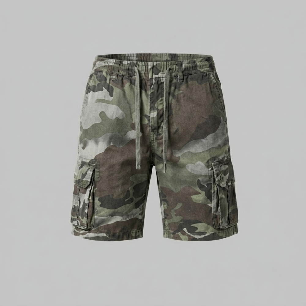 Ridgeway Camo Cargo Shorts