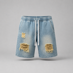 Ryder Distressed Denim Shorts