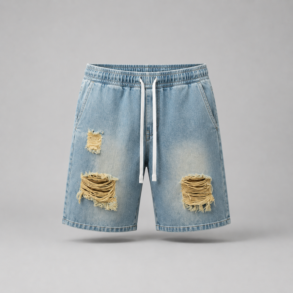 Ryder Distressed Denim Shorts