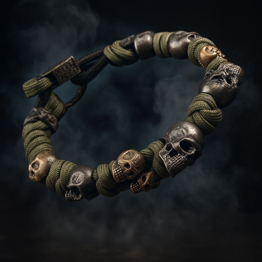 Axel Skull Cord Bracelet
