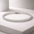 Elara Moissanite Tennis Bracelet