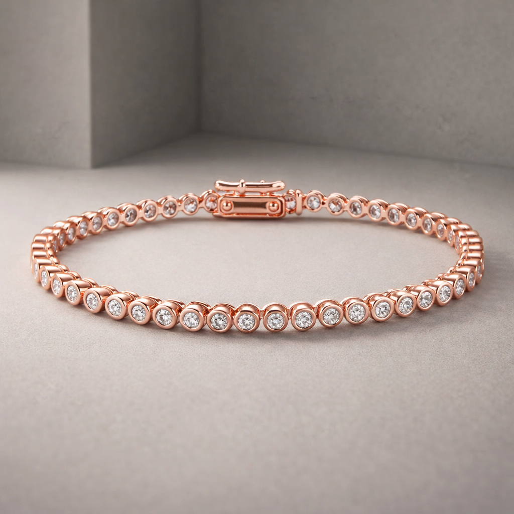 Elara Moissanite Tennis Bracelet