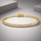 Elara Moissanite Tennis Bracelet