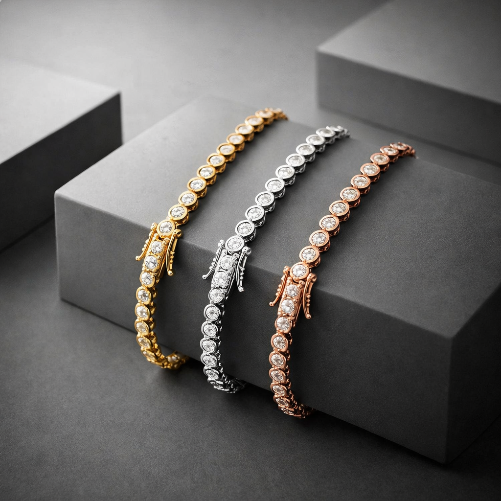 Elara Moissanite Tennis Bracelet