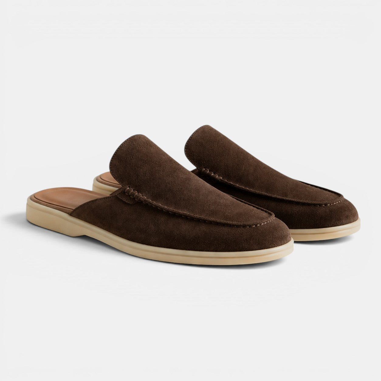 Enzo Suede Mule Loafer