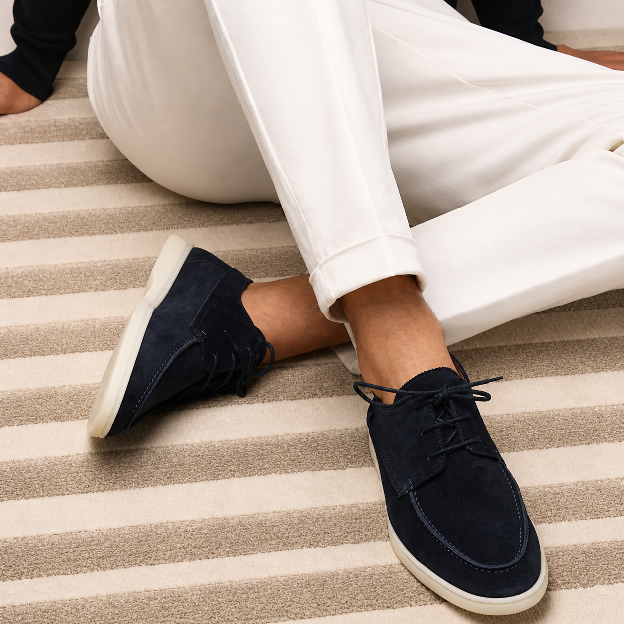 Luca Suede Derby Sneaker