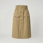 Eleanor Paperbag Midi Skirt