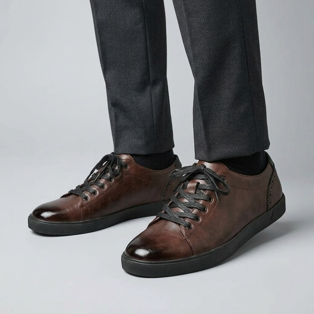 Marco Leather Low Sneakers