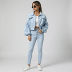 Ashbourne Cropped Corduroy Jacket