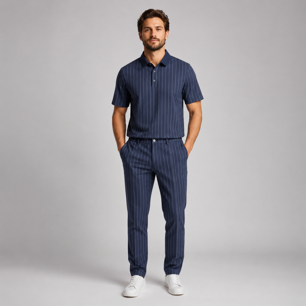 Archer Rowe Pinstripe Formal Set