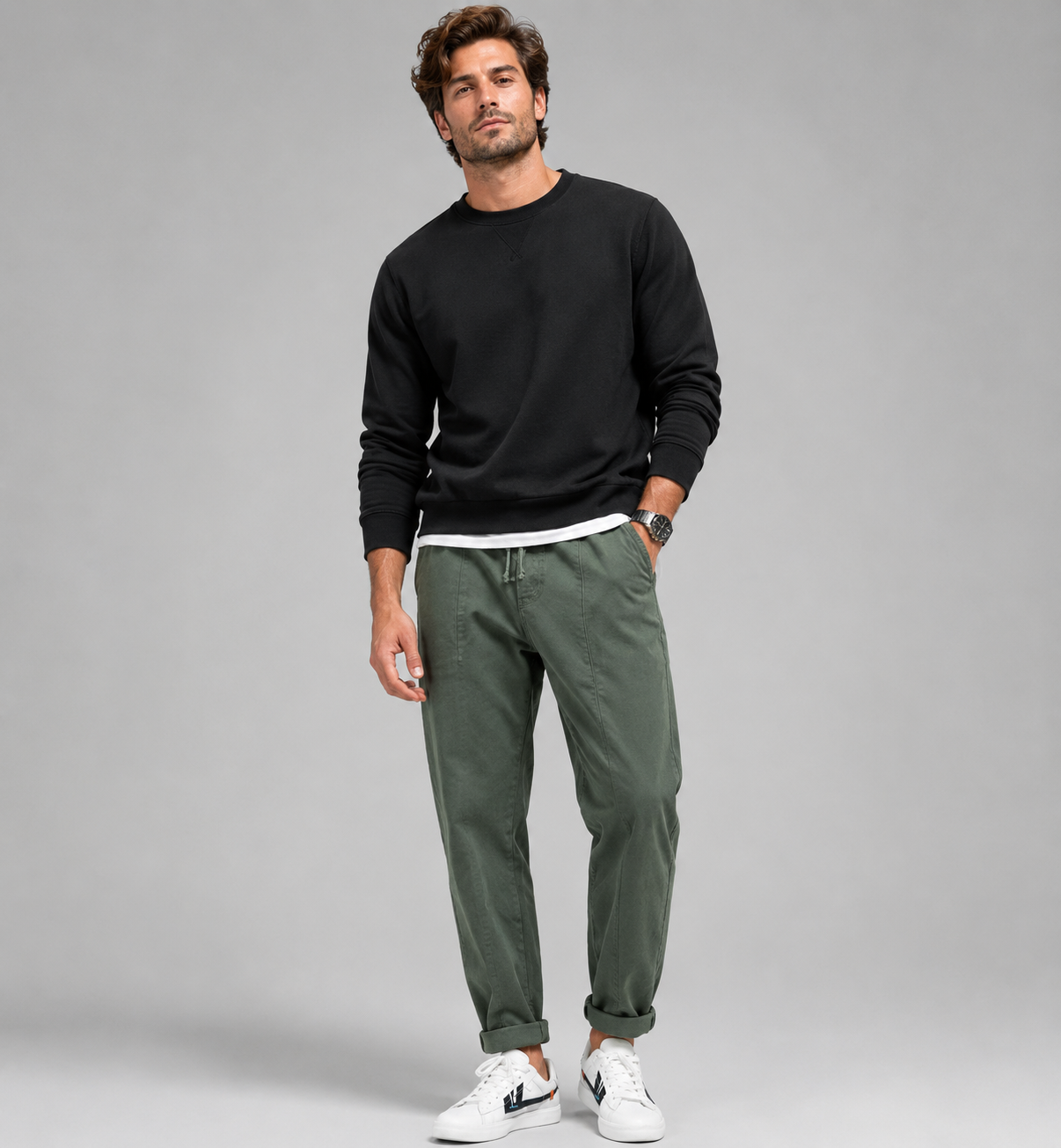 Marcus Tapered Drawstring Joggers