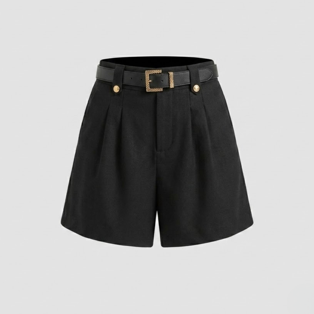 Charlotte Pleated Tailored Shorts