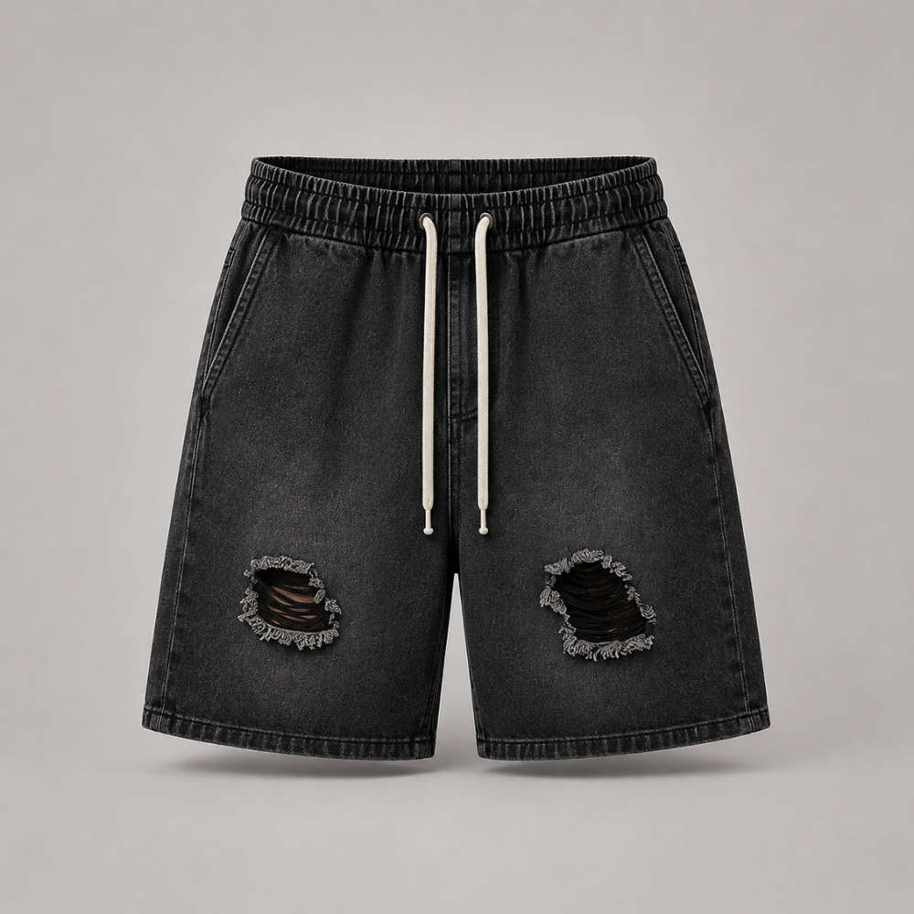 Ryder Distressed Denim Shorts
