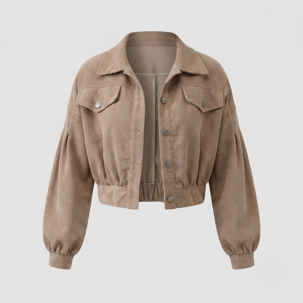 Ashbourne Cropped Corduroy Jacket