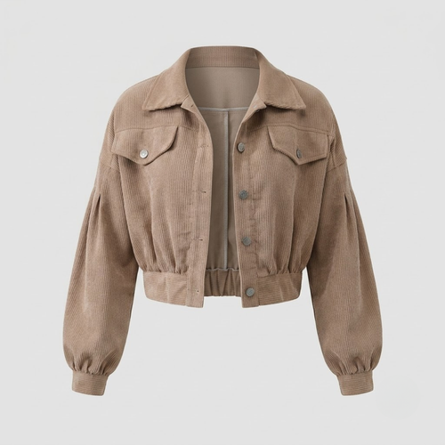 Ashbourne Cropped Corduroy Jacket
