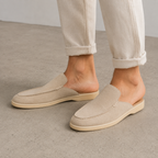 Enzo Suede Mule Loafer