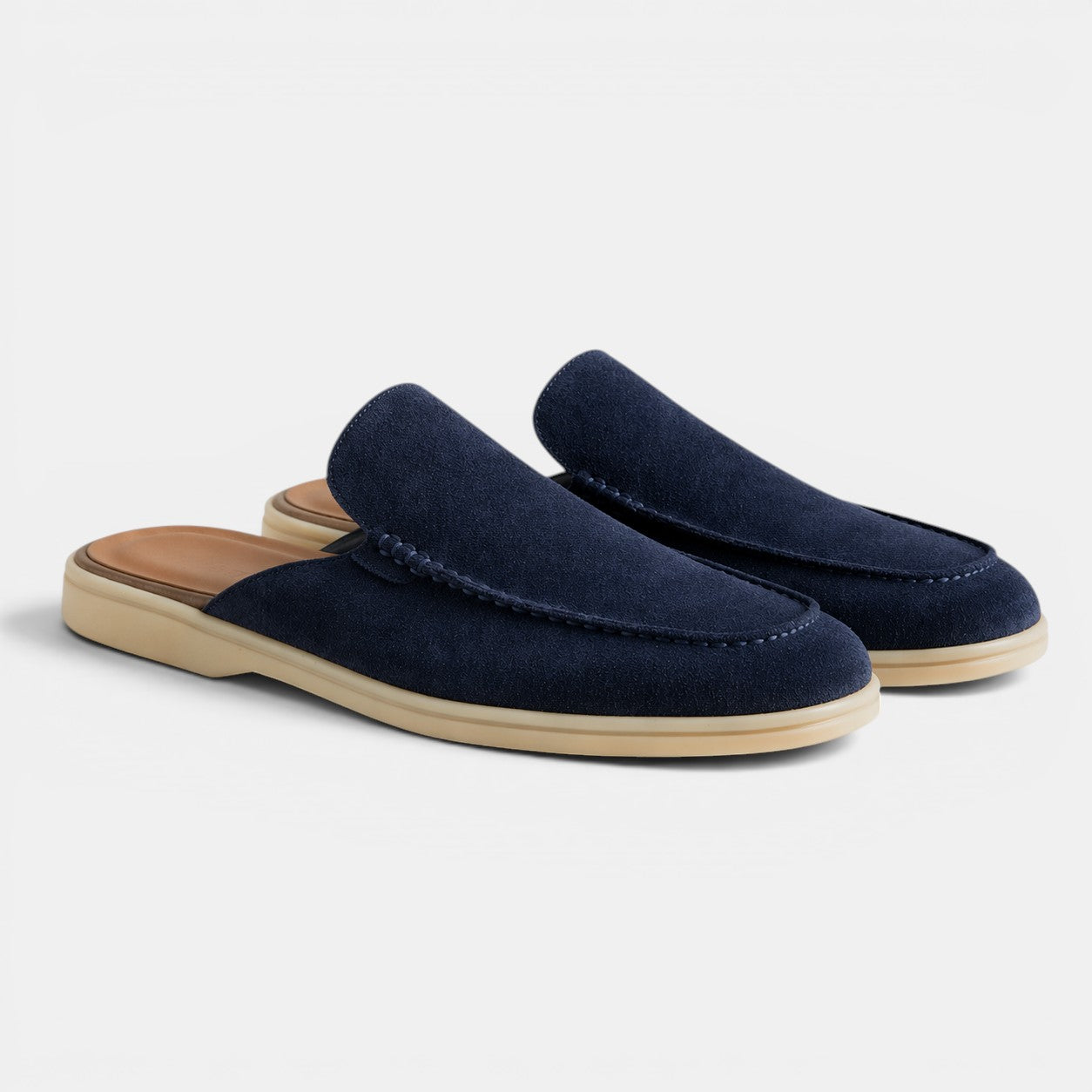 Enzo Suede Mule Loafer