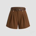 Charlotte Pleated Tailored Shorts