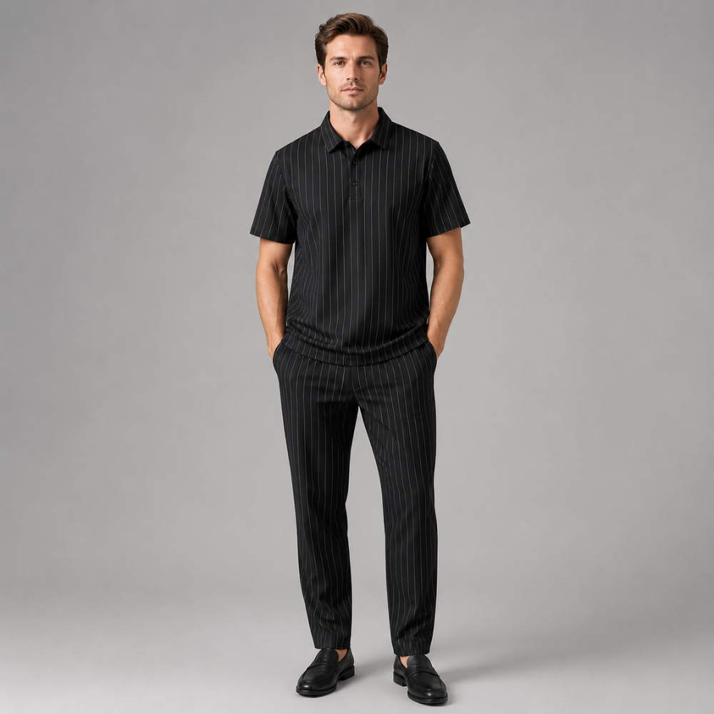 Archer Rowe Pinstripe Formal Set