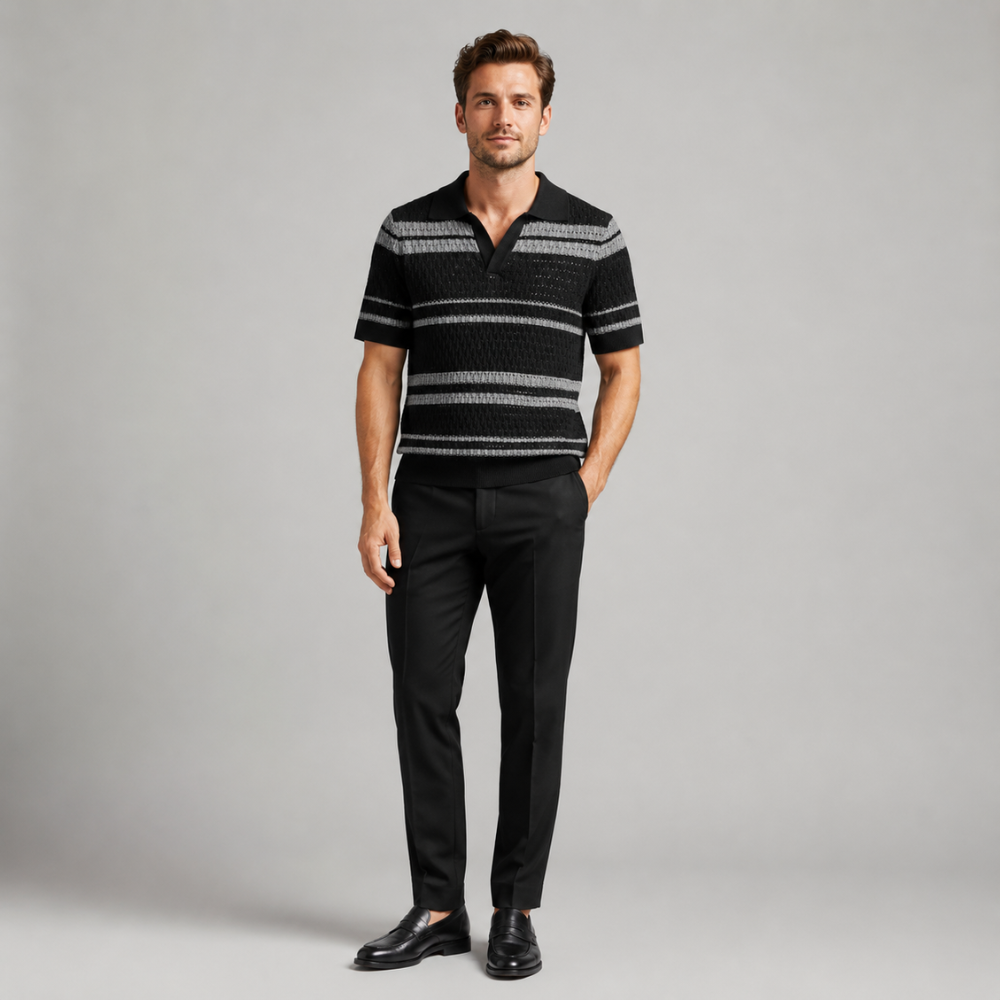 Carlos Knox Knit Polo