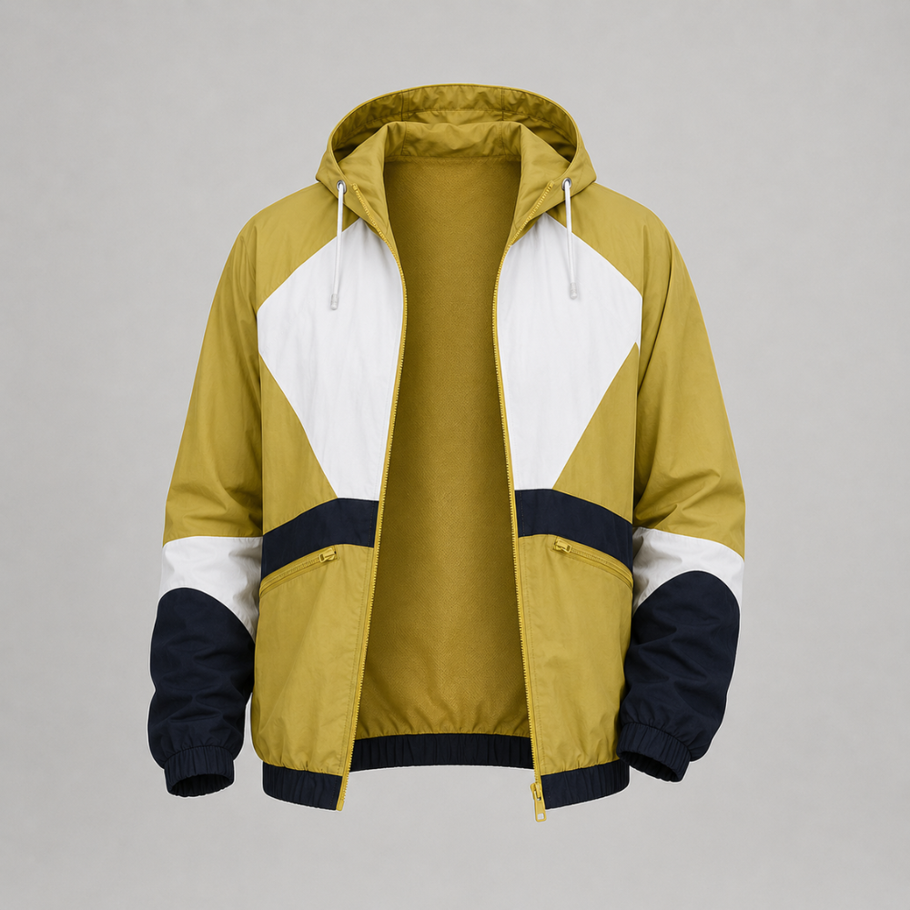 Ryder Geometric Windbreaker Jacket