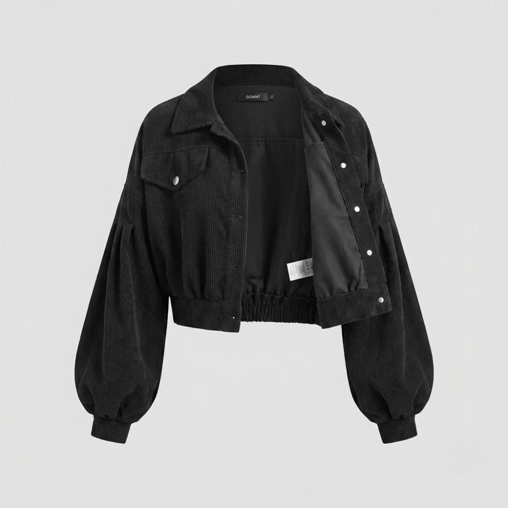 Ashbourne Cropped Corduroy Jacket