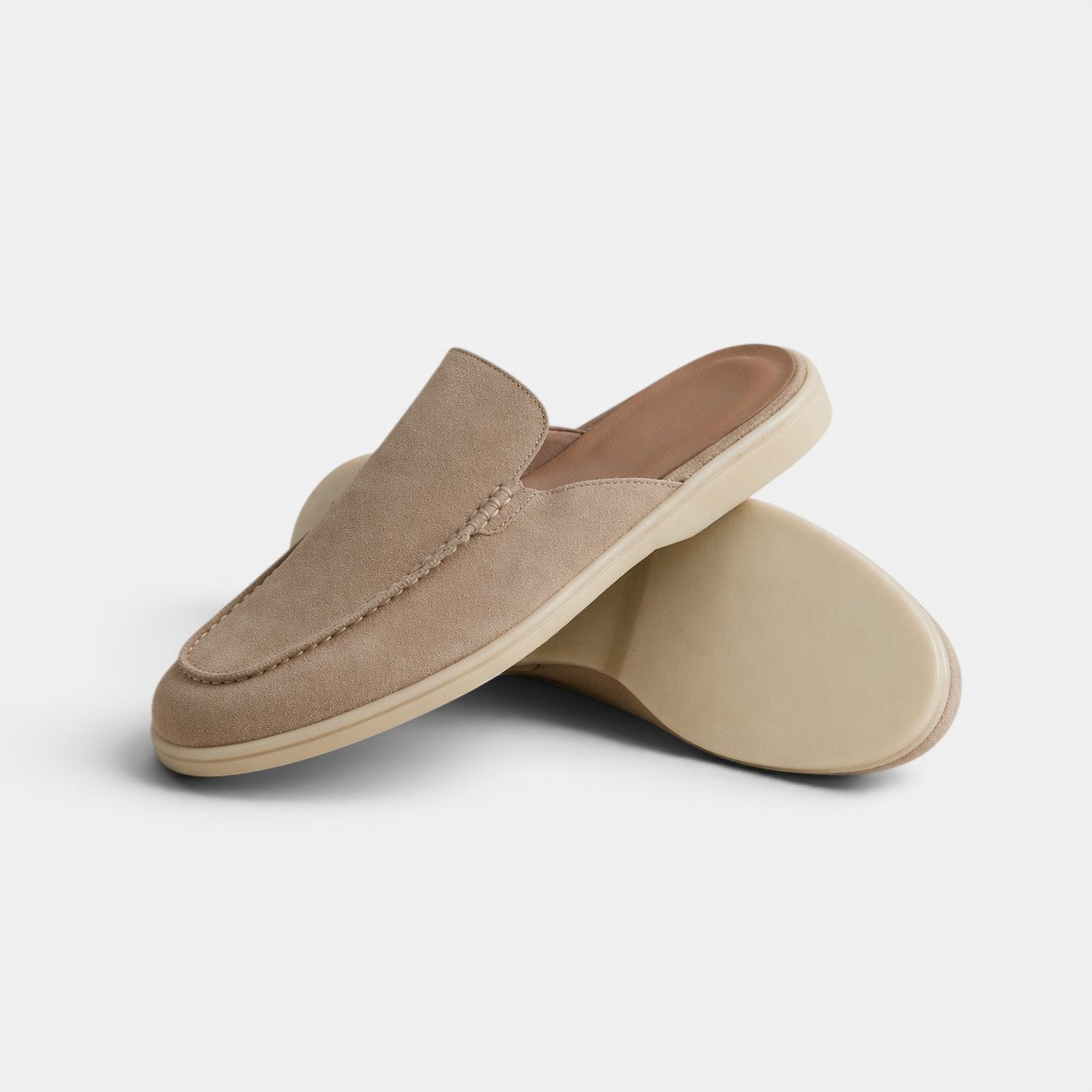 Enzo Suede Mule Loafer