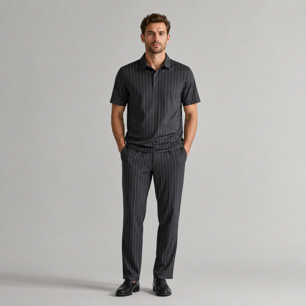Archer Rowe Pinstripe Formal Set