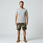 Ridgeway Camo Cargo Shorts