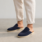 Enzo Suede Mule Loafer