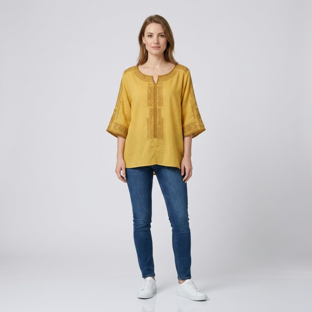 Eliana Embroidered Blouse