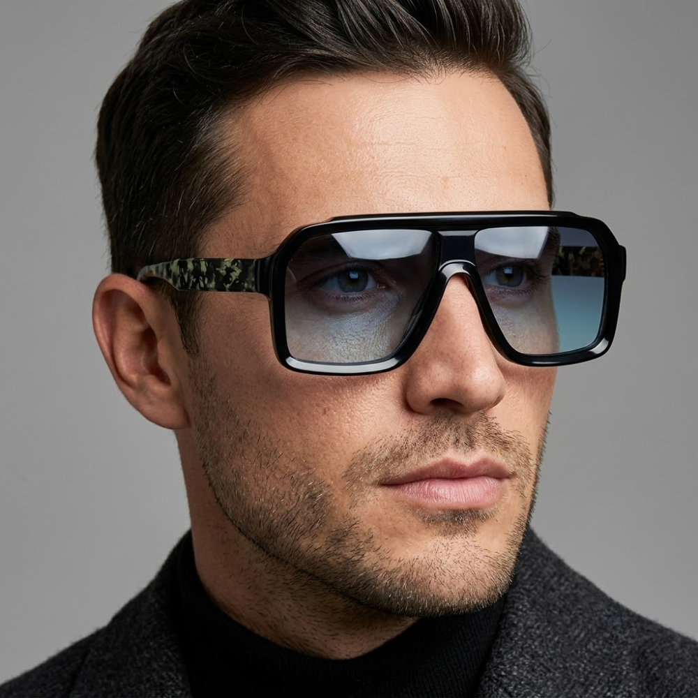 Miles Square Frame Sunglasses