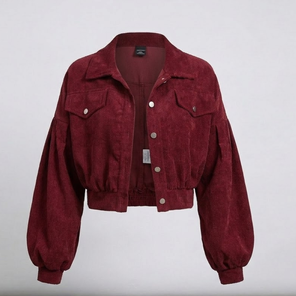 Ashbourne Cropped Corduroy Jacket