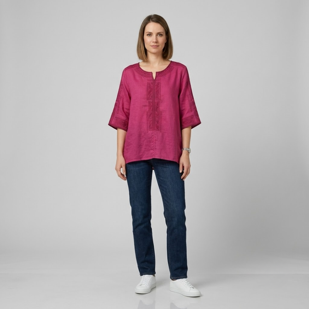 Eliana Embroidered Blouse