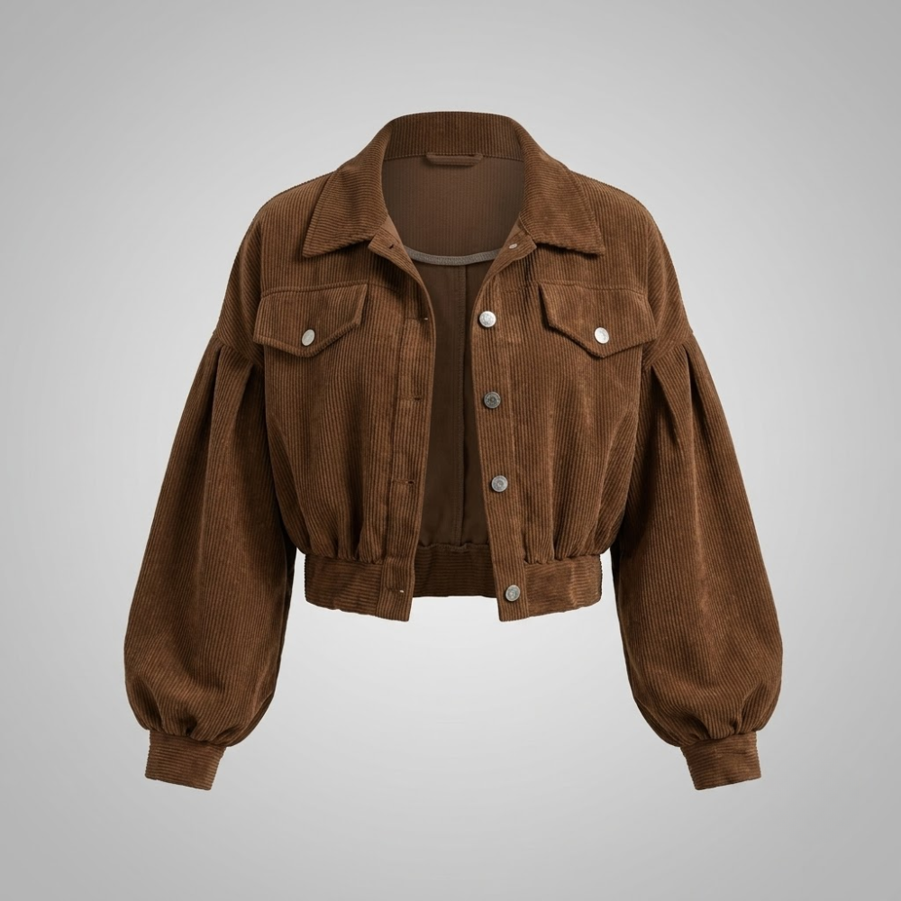 Ashbourne Cropped Corduroy Jacket