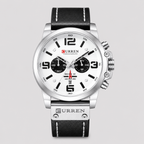 Adrian Chronograph Leather Watch