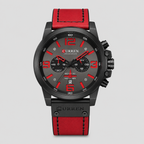 Adrian Chronograph Leather Watch