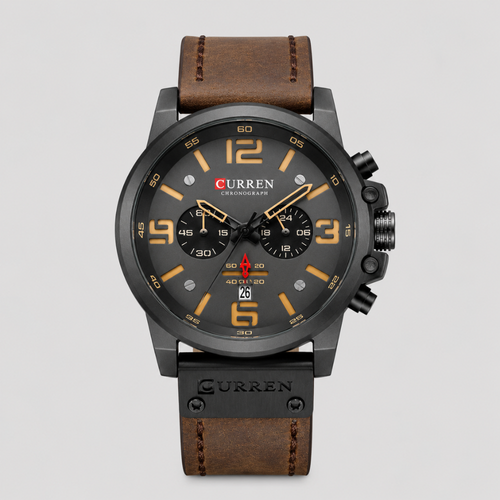 Adrian Chronograph Leather Watch