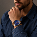 Adrian Chronograph Leather Watch
