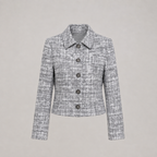 Amelia | Tweed Blazer & Wide-Leg Pants Set