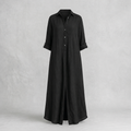 Andie Button Front Maxi Dress