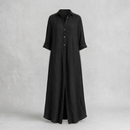 Andie Button Front Maxi Dress