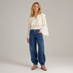 Aurora Wide Leg Denim Jeans