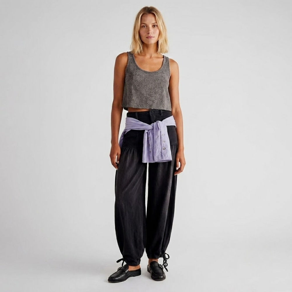 Aurora Wide Leg Denim Jeans