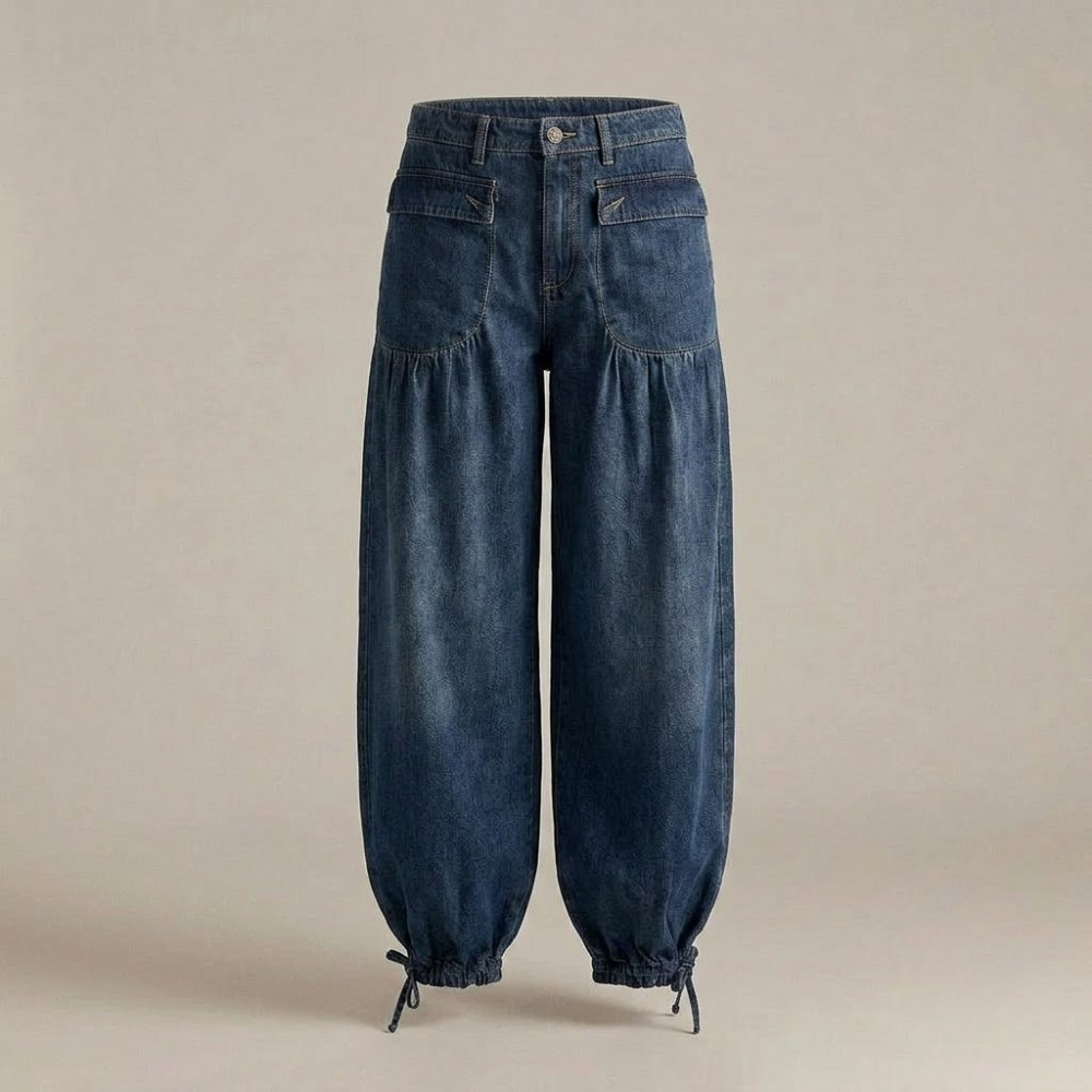 Aurora Wide Leg Denim Jeans