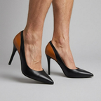 Charlotte Two-Tone Stiletto Heels
